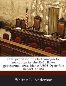 Interpretation Of Electromagnetic Soundings In The Raft River Geothermal Area, Idaho di Walter L Anderson edito da Bibliogov
