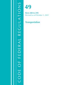 CODE FEDERAL REGULATIONS TITLE 49 TRANP di Office Of The Federal Register edito da ROWMAN & LITTLEFIELD