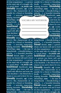 Vocabulary Notebook: Daily Word Diary Language Notebook Friendship Blue Cover di Queenie Law edito da Createspace Independent Publishing Platform