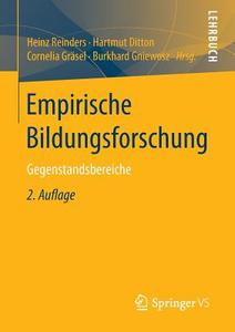 Empirische Bildungsforschung edito da VS Verlag für Sozialw.