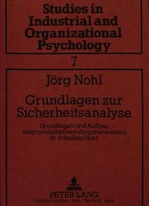Grundlagen zur Sicherheitsanalyse di Jörg Nohl edito da Lang, Peter GmbH