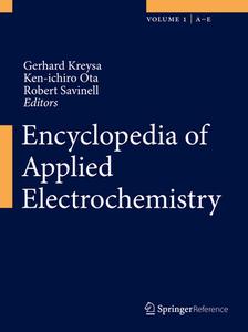 Encyclopedia of Applied Electrochemistry di Gerhard Kreysa edito da Springer