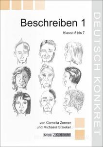 Beschreiben 1 di Cornelia Zenner, Michaela Staleker edito da Krapp&Gutknecht Verlag