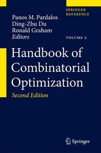 Handbook of Combinatorial Optimization edito da Springer