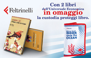 Promozione Feltrinelli UE con gadget