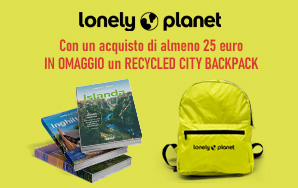 Promozione Lonely Planet con gadget