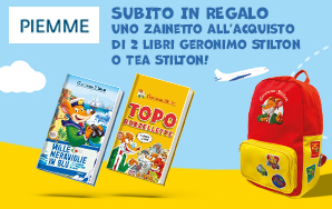 Promozione Stilton con gadget